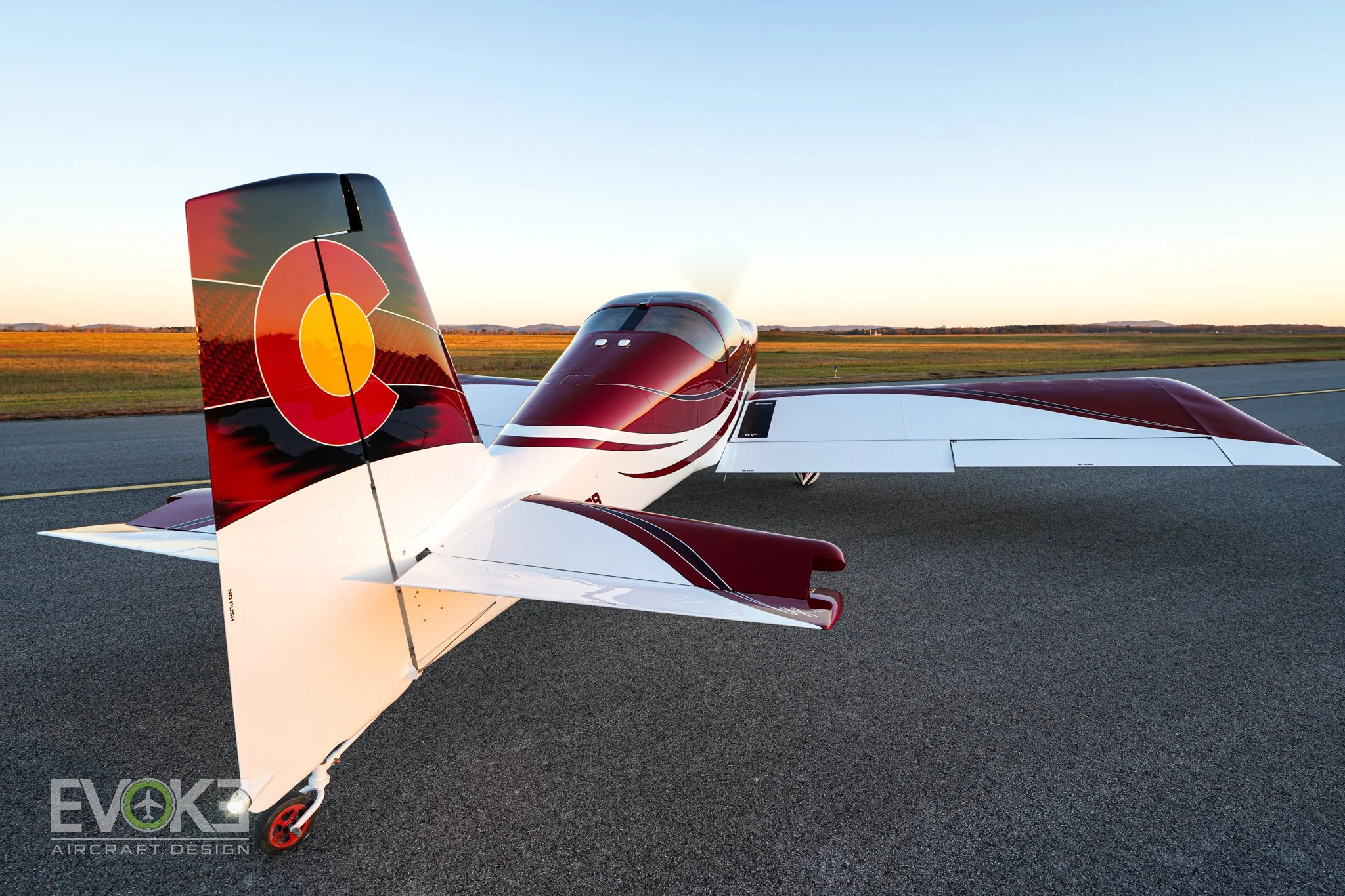 Vans RV-7 N976BB Custom Scheme — Evoke Aircraft Design